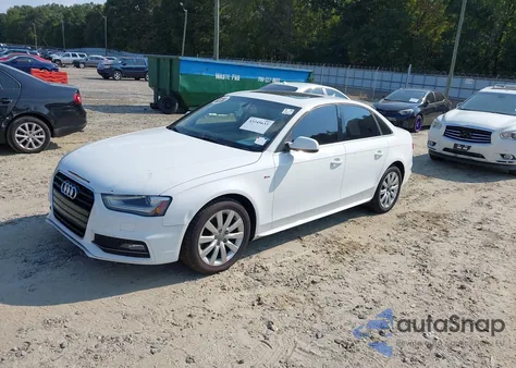 2015 Audi A4 2.0T Premium из США, поврежденный, VIN WAUAFAFL3FN017751